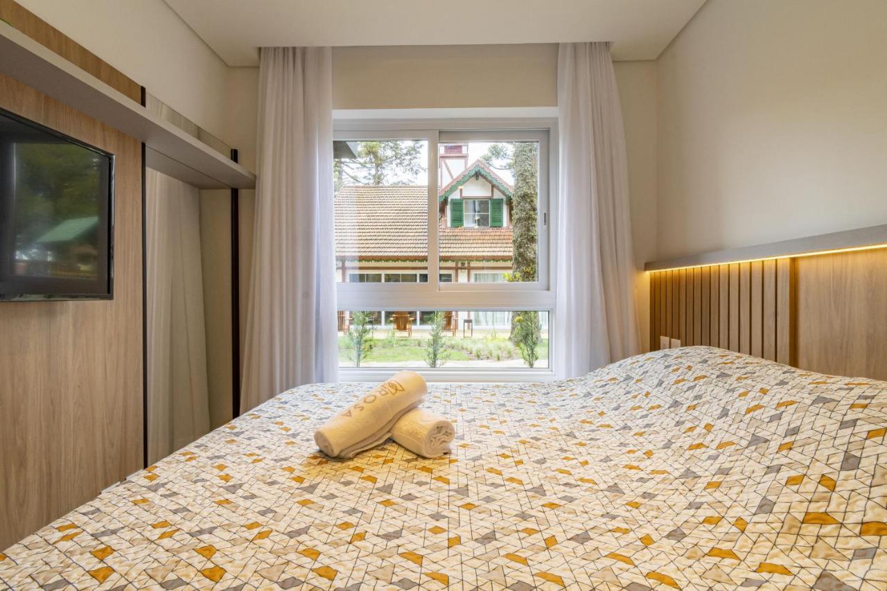 Rosa Edificio Bav Apartment Gramado Exterior photo